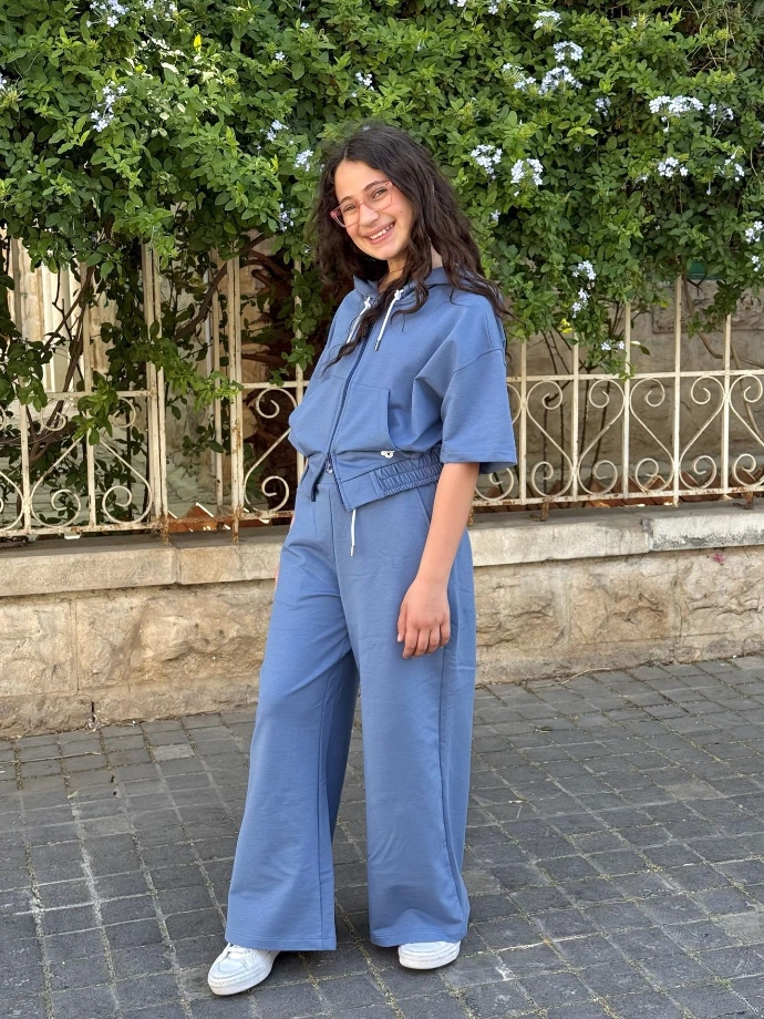 Farfasheh Pants Girls (Beige, 8-9)