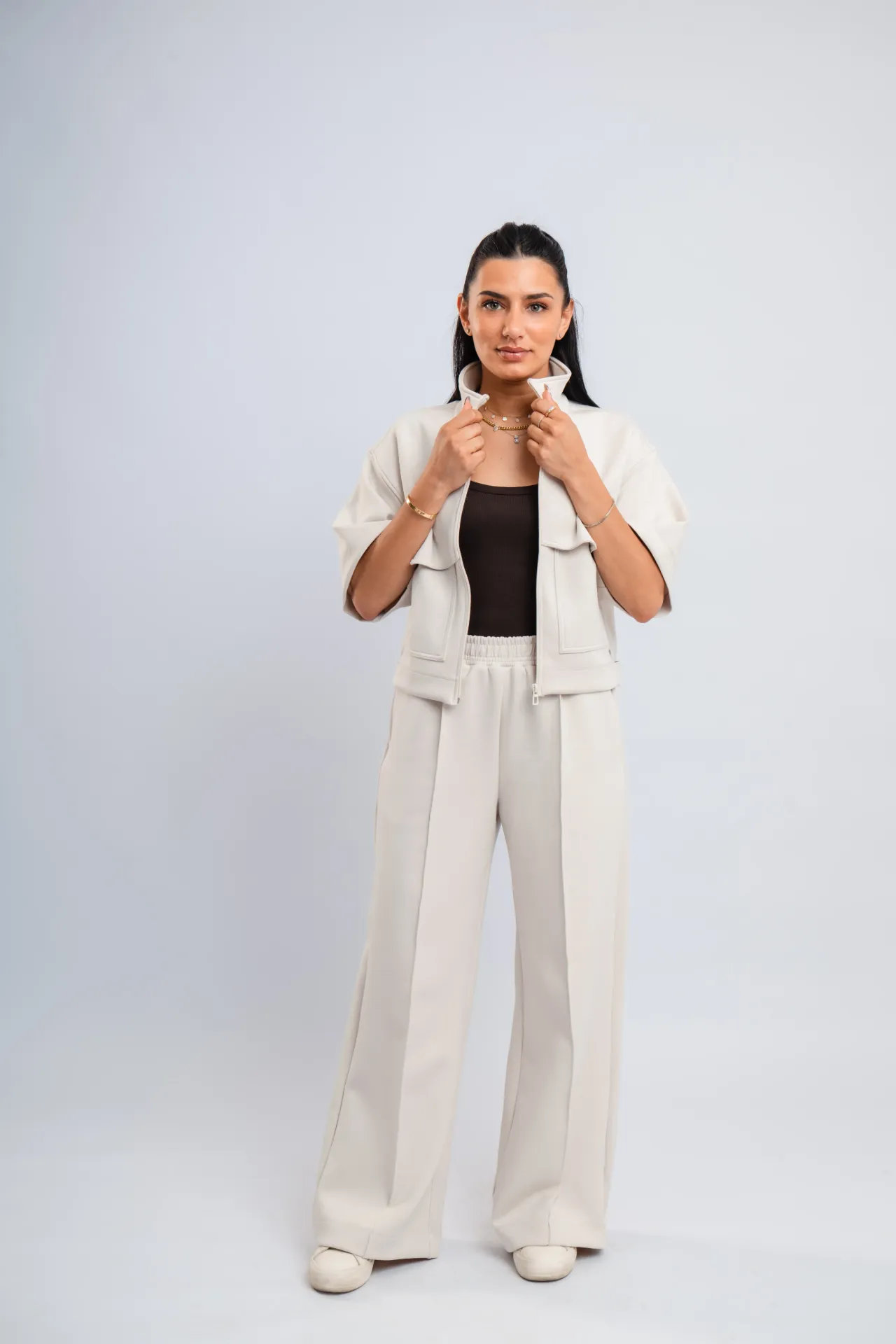 Aura Set (Beige, S, Regular)